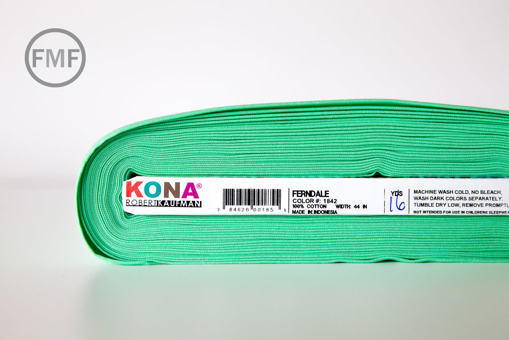 28-Inch Remnant Ferndale Kona Cotton Solid Fabric from Robert Kaufman, K001-1842