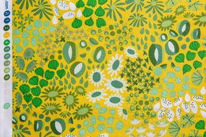 Flower Carpet in Yellow, The Lovely Hunt, Lizzy House, A-7978-GY