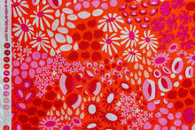 Load image into Gallery viewer, Flower Carpet in Coral, The Lovely Hunt, Lizzy House, A-7978-OR
