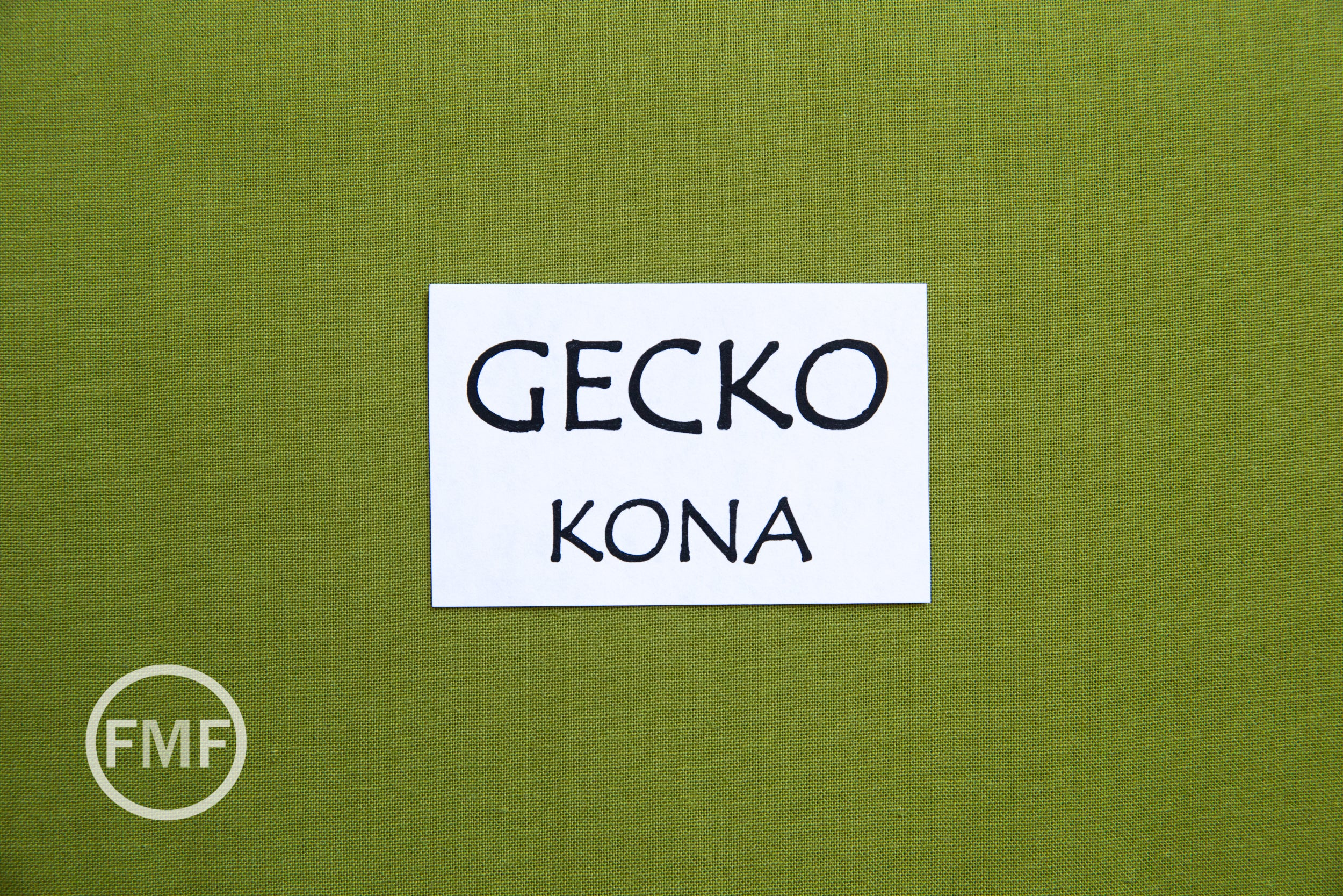 Gecko Kona Cotton Solid Fabric from Robert Kaufman, K001-1843