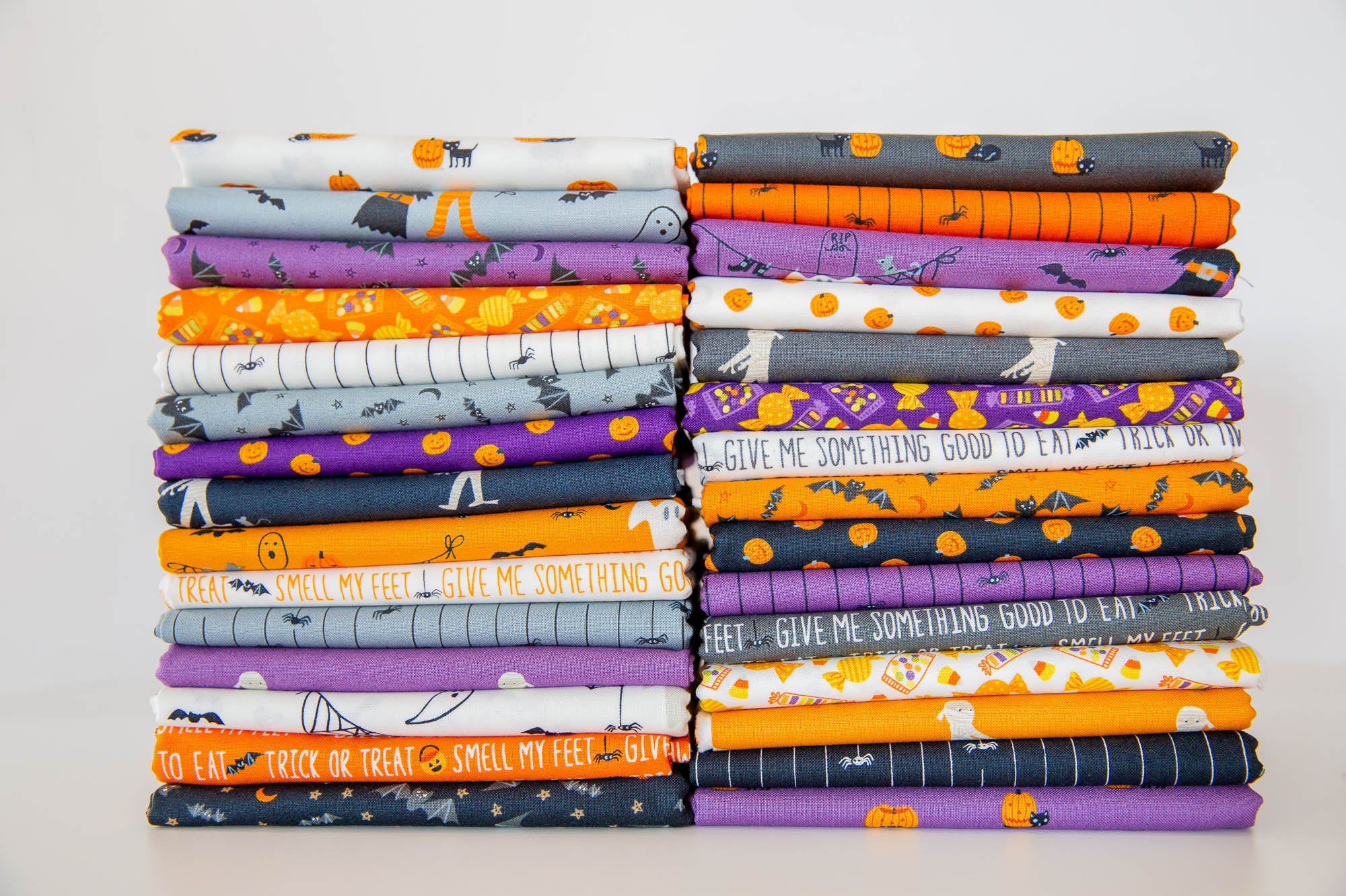 Ghouls and Goodies Spider Stripe Bundle, 5 Pieces, Stacy Iest Hsu, 20688