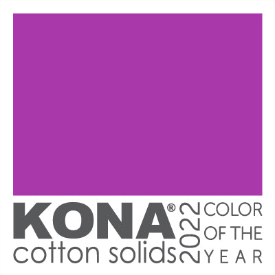 Cosmos Kona Cotton Solid Fabric from Robert Kaufman, Kona Cotton Color of the Year 2022, K001-1987