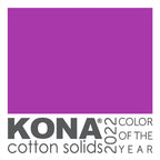 Cosmos Kona Cotton Color of the Year 2022 Roll Up, Kona Cotton Solids, RU-1063-40
