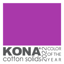 Load image into Gallery viewer, Cosmos Kona Cotton Color of the Year 2022, Five Inch Charm Squares, 100% Cotton Fabric Charm Pack, CHS-1018-42
