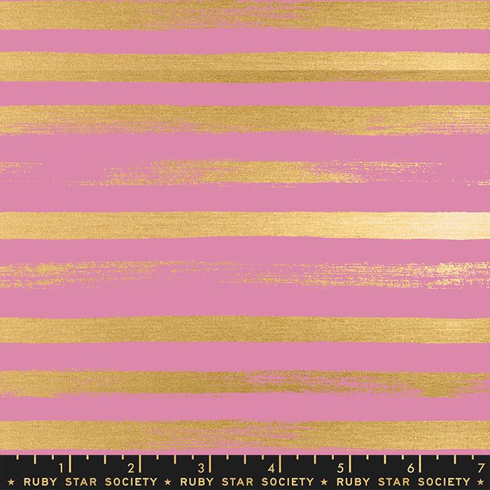 Zip in Kiss Metallic, Rashida Coleman Hale, Ruby Star Society, Moda Fabrics, 100% Cotton Fabric, RS1005 32M