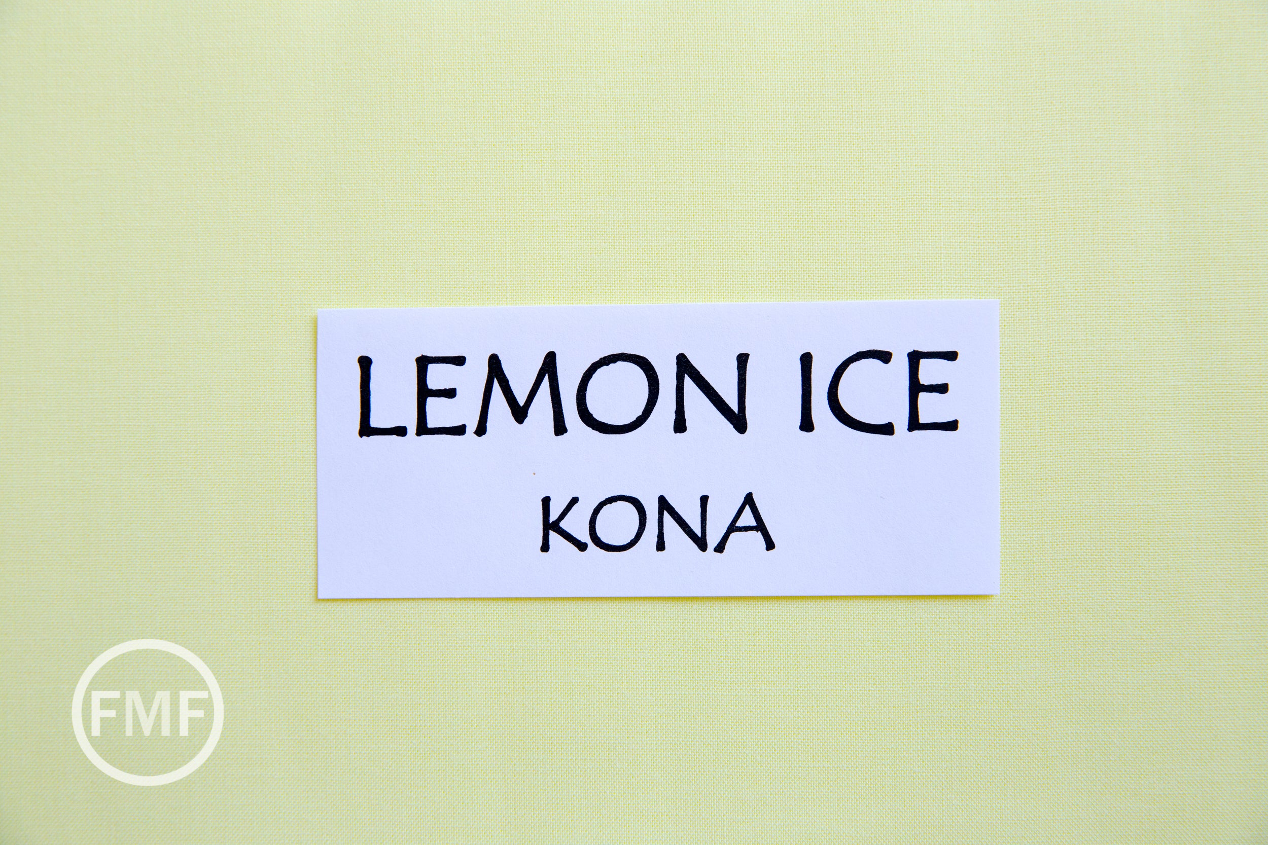 Lemon Ice Kona Cotton Solid Fabric from Robert Kaufman, K001-1846