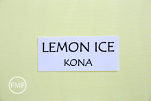 Load image into Gallery viewer, Lemon Ice Kona Cotton Solid Fabric from Robert Kaufman, K001-1846
