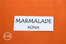Load image into Gallery viewer, Marmalade Kona Cotton Solid Fabric from Robert Kaufman, K001-1848
