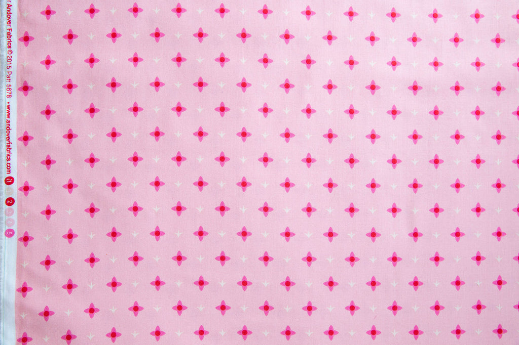 Meadow Flower in Pink, The Lovely Hunt, Lizzy House, A-5678-OE