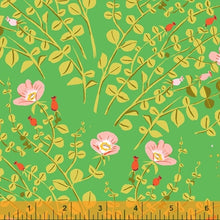 Load image into Gallery viewer, Nanny Bee in Green, Heather Ross 20th Anniversary Collection, Windham Fabrics, 37023A-5
