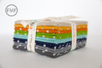 Linen Mochi Dots New Colors Fat Quarter Bundle, MoMo, Linen and Cotton Blend, 32910ABN