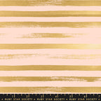 Zip in Pale Peach Metallic, Rashida Coleman Hale, Ruby Star Society, Moda Fabrics, 100% Cotton Fabric, RS1005 31M