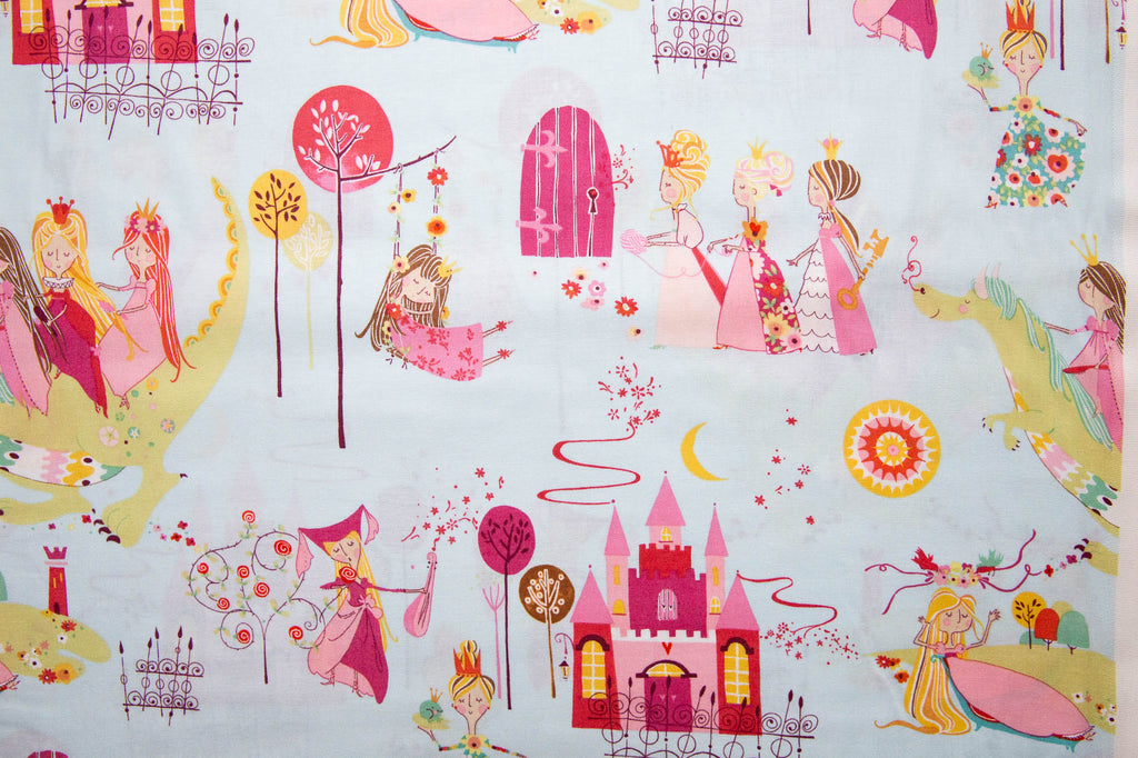 Once Upon a Time Princess Kingdom in Baby Blue, De Leon Design Group, DE-7699-BR