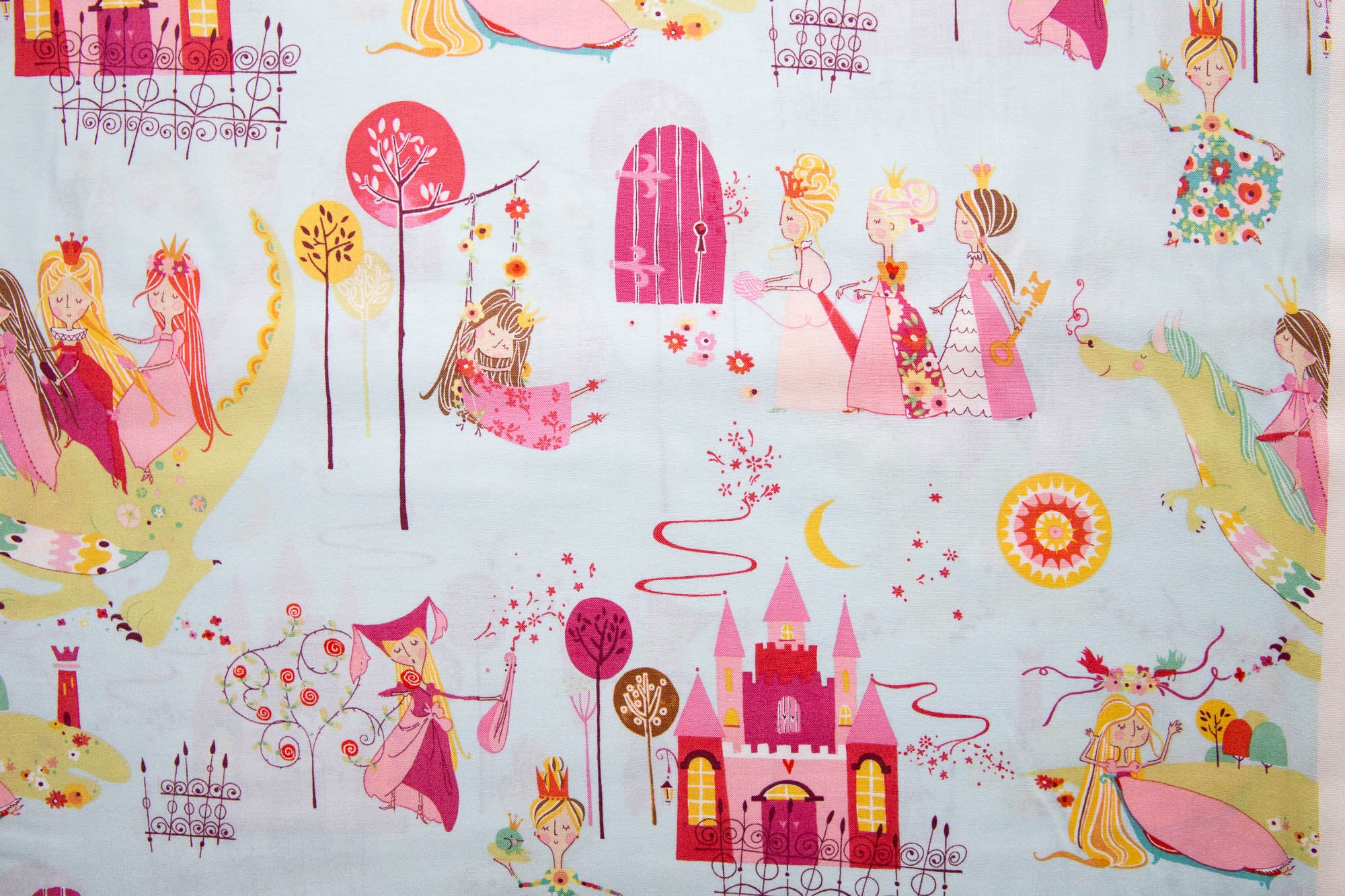 Once Upon a Time Princess Kingdom in Baby Blue, De Leon Design Group, DE-7699-BR