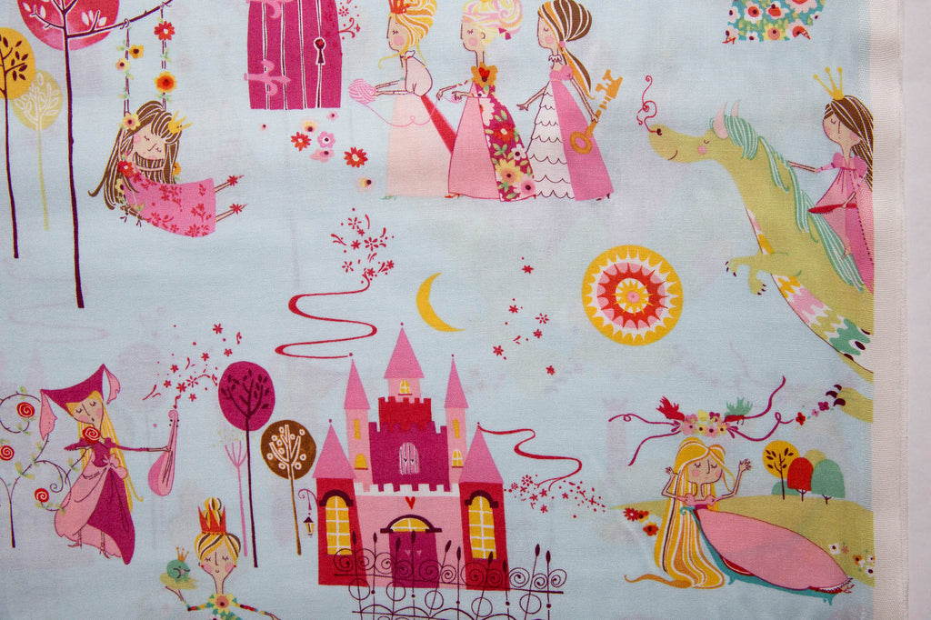 Once Upon a Time Princess Kingdom in Baby Blue, De Leon Design Group, DE-7699-BR