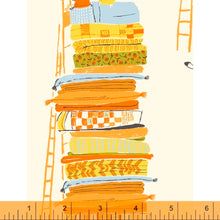 Load image into Gallery viewer, Princess and the Pea in Yellow, Heather Ross 20th Anniversary Collection, Windham Fabrics, 39658A-6
