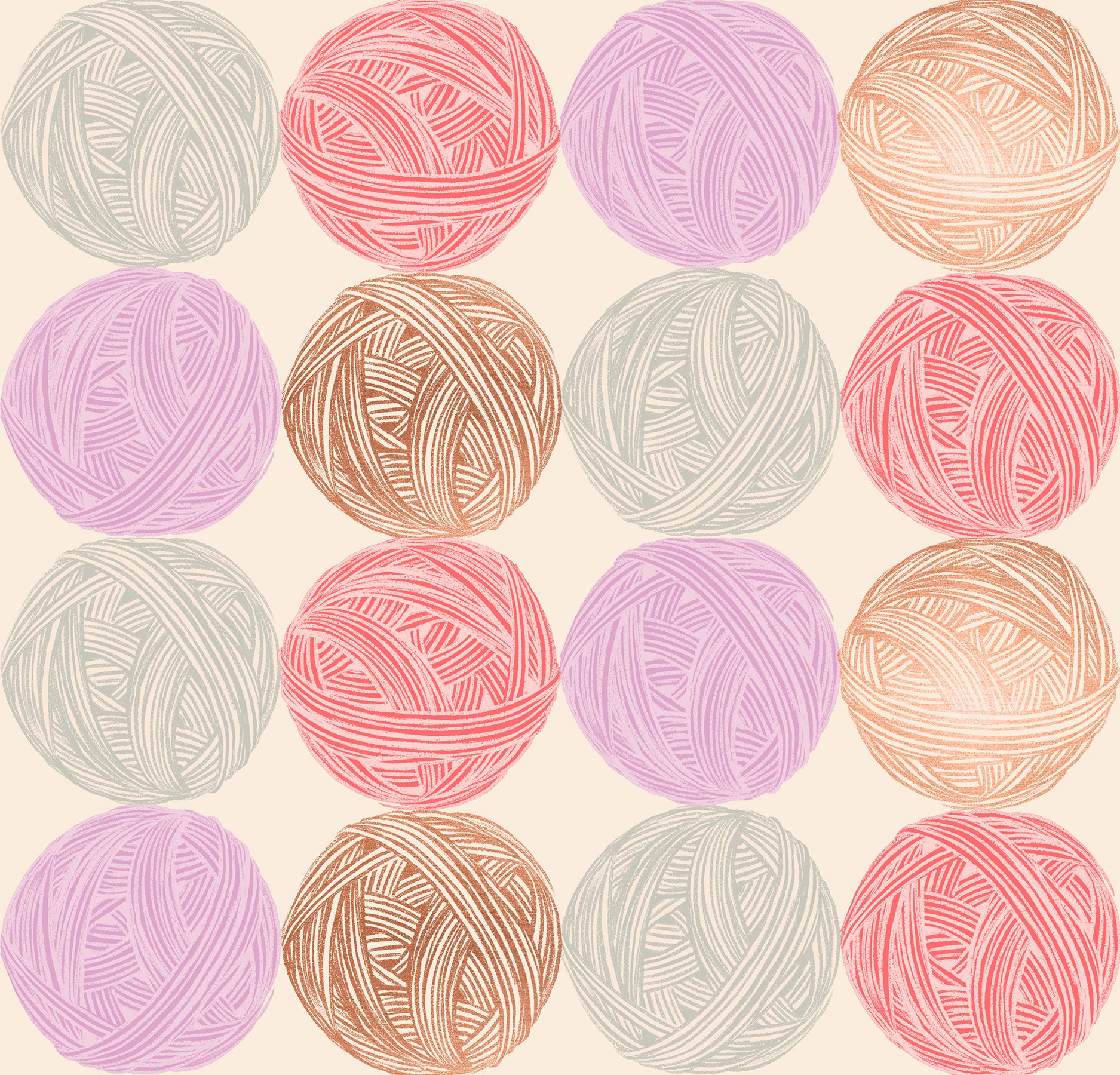 24-Inch End of Bolt Remnant Purl CANVAS Wound Up in Natural Metallic, Sarah Watts, Ruby Star Society, RS2039-11LM