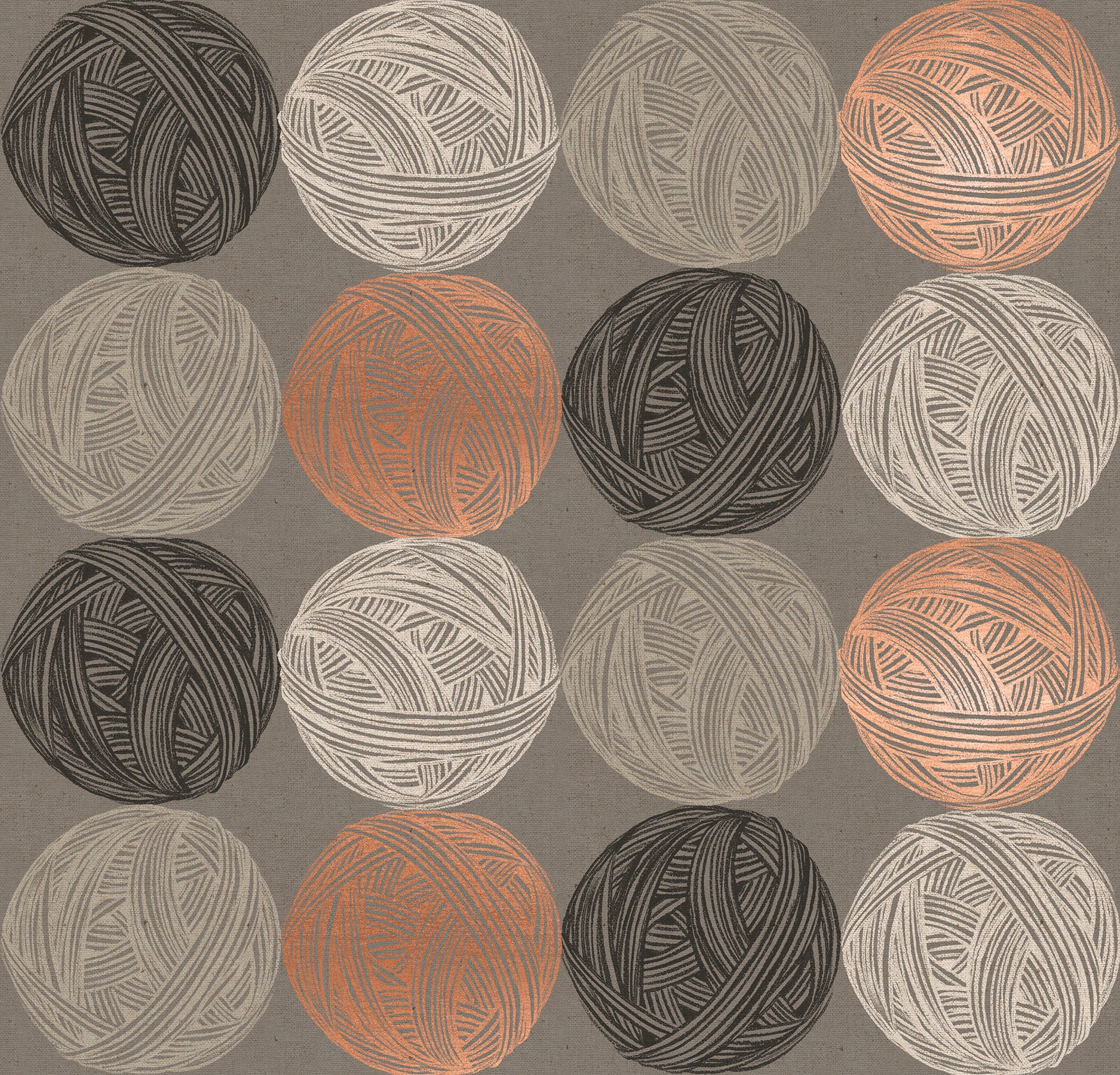 16-Inch End of Bolt Remnant Purl CANVAS Wound Up in Wool Metallic, Sarah Watts, Ruby Star Society, RS2039-14LM