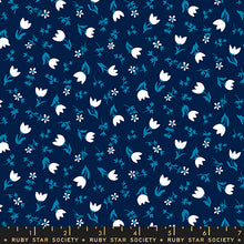 Load image into Gallery viewer, Smol Tulip Calico in Navy, Kimberly Kight, Ruby Star Society, RS3017-14
