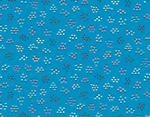 Tarrytown Little Flowers in Bright Blue, Kimberly Kight, Ruby Star Society, RS3021-12