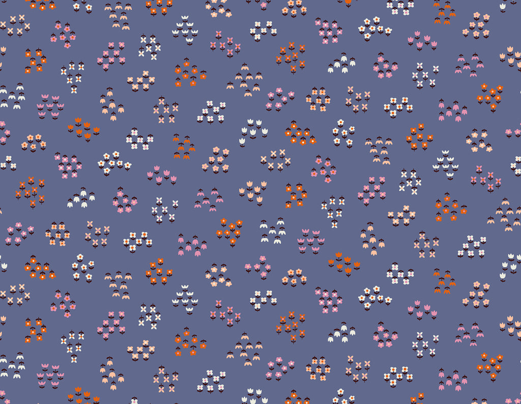 Tarrytown Little Flowers in Periwinkle, Kimberly Kight, Ruby Star Society, RS3021-13