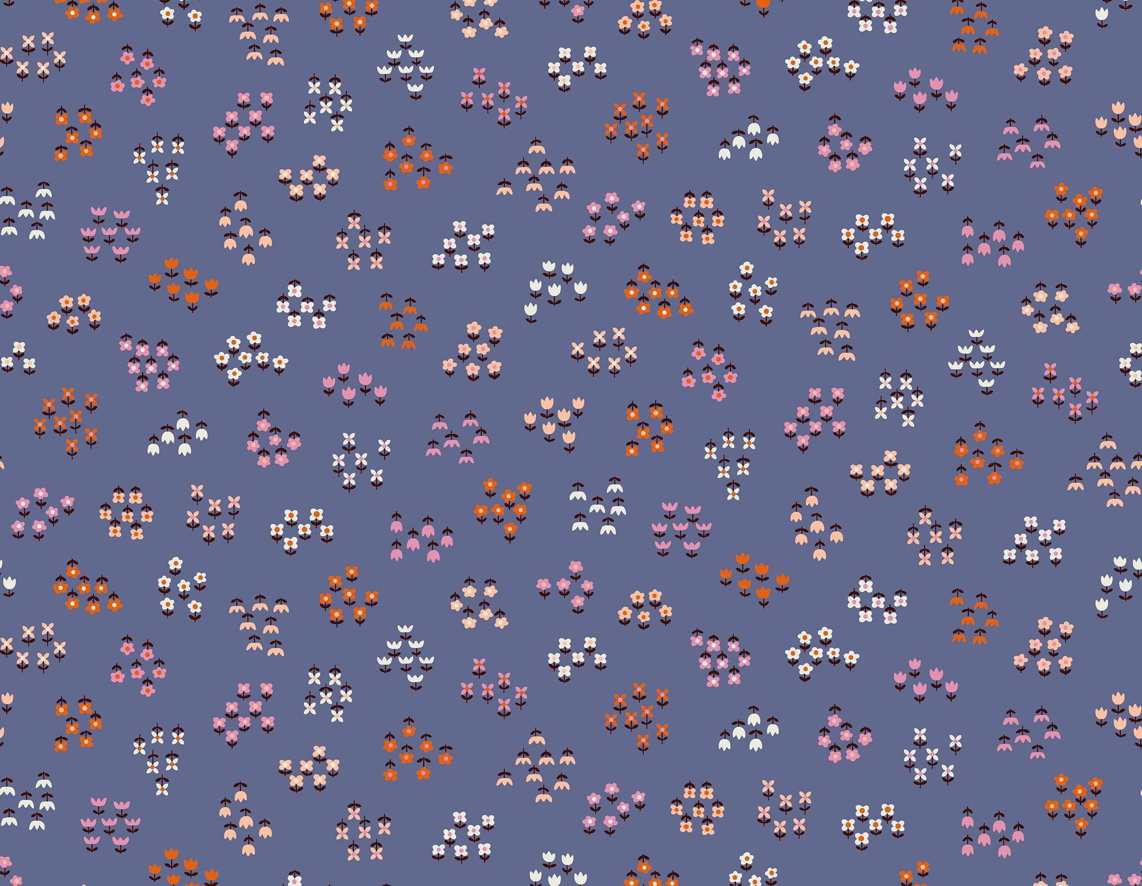 Tarrytown Little Flowers in Periwinkle, Kimberly Kight, Ruby Star Society, RS3021-13