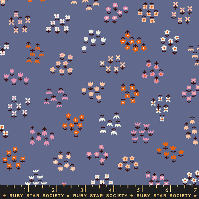 Tarrytown Little Flowers in Periwinkle, Kimberly Kight, Ruby Star Society, RS3021-13