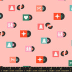 Flurry Christmas Tunes in Peach Fizz, Ruby Star Collaborative, RS5029 12