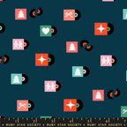 Flurry Christmas Tunes in Peacock, Ruby Star Collaborative, RS5029 13