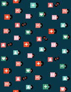 Flurry Christmas Tunes in Peacock, Ruby Star Collaborative, RS5029 13