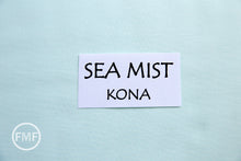 Load image into Gallery viewer, Sea Mist Kona Cotton Solid Fabric from Robert Kaufman, K001-1852
