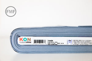 Shark Kona Cotton Solid Fabric from Robert Kaufman, K001-1854