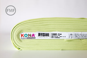 Summer Pear Kona Cotton Solid Fabric from Robert Kaufman, K001-1856