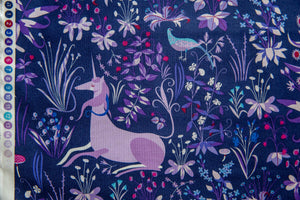 Tapestry in Violet, The Lovely Hunt, Lizzy House, A-7977-B