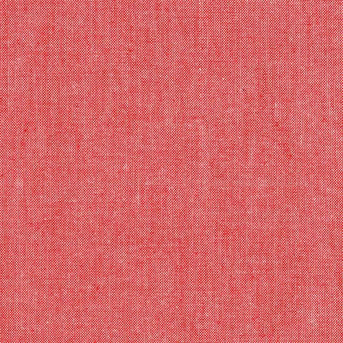 RED Andover Chambray, 100% Cotton, A-C-Red