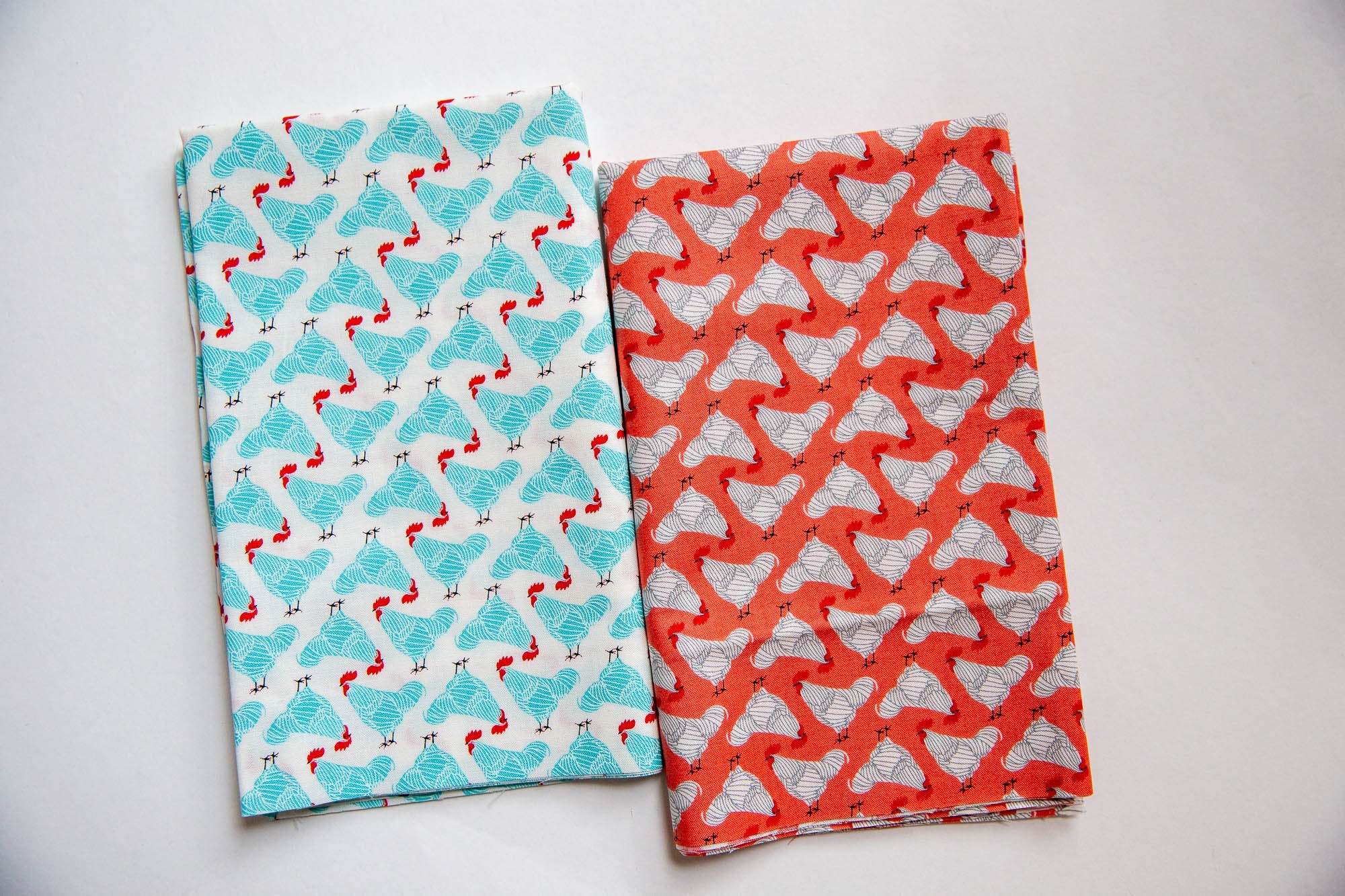 Farm Charm Chicken Little in Pond, Gingiber, Moda Fabrics, 48292 11