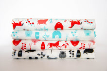 Load image into Gallery viewer, Farm Charm in Cloud Pond, Gingiber, Moda Fabrics, 48294 15
