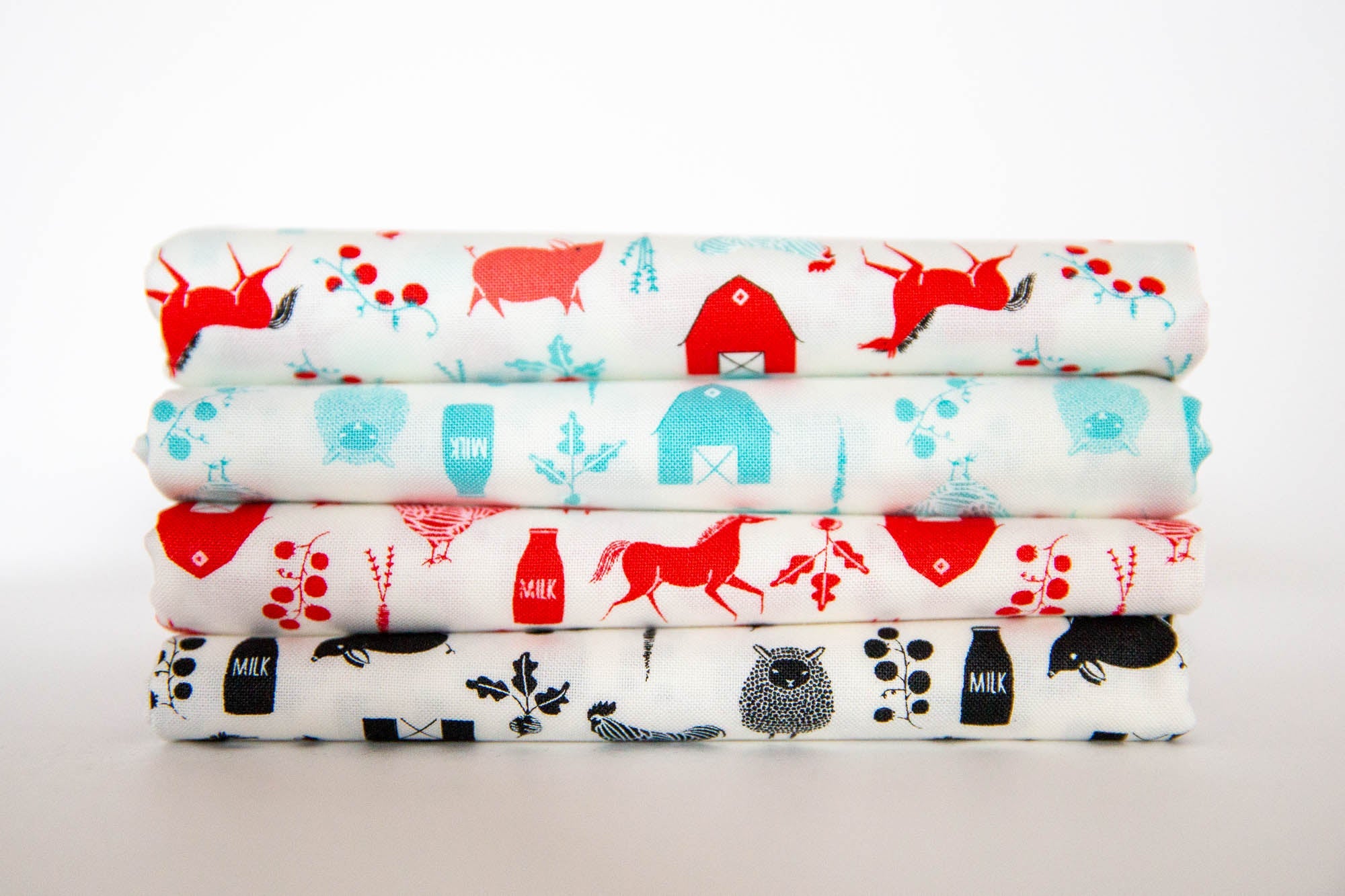 Farm Charm in Cloud Kettle, Gingiber, Moda Fabrics, 48294 12