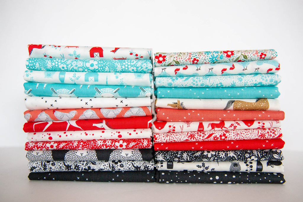 Farm Charm Chicken Little Bundle, 2 Pieces, Gingiber, Moda Fabrics, 48292