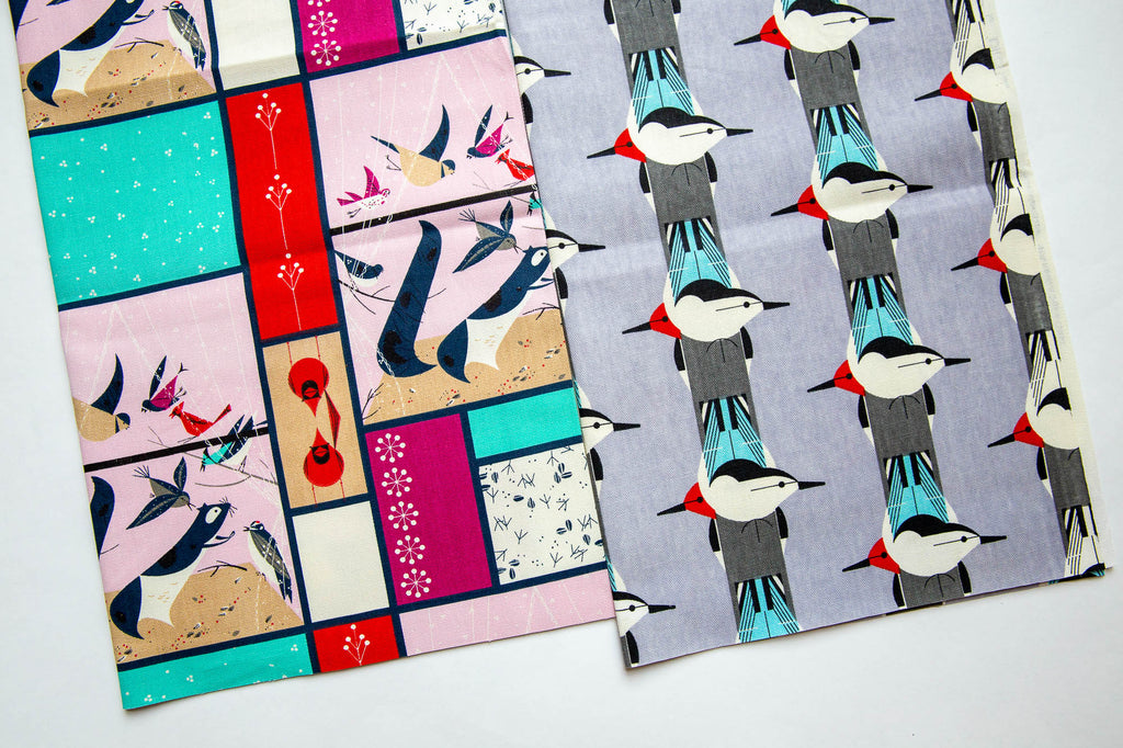 Charley Harper Vol. 1, CANVAS Feeding Station, The Original Collection, D-CH-08