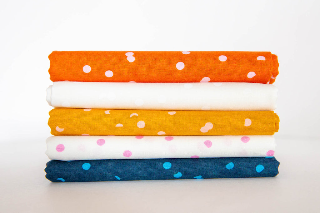 Tarrytown Hole Punch Dot Bundle, 5 Pieces, Kimberly Kight, Ruby Star Society, RS3025