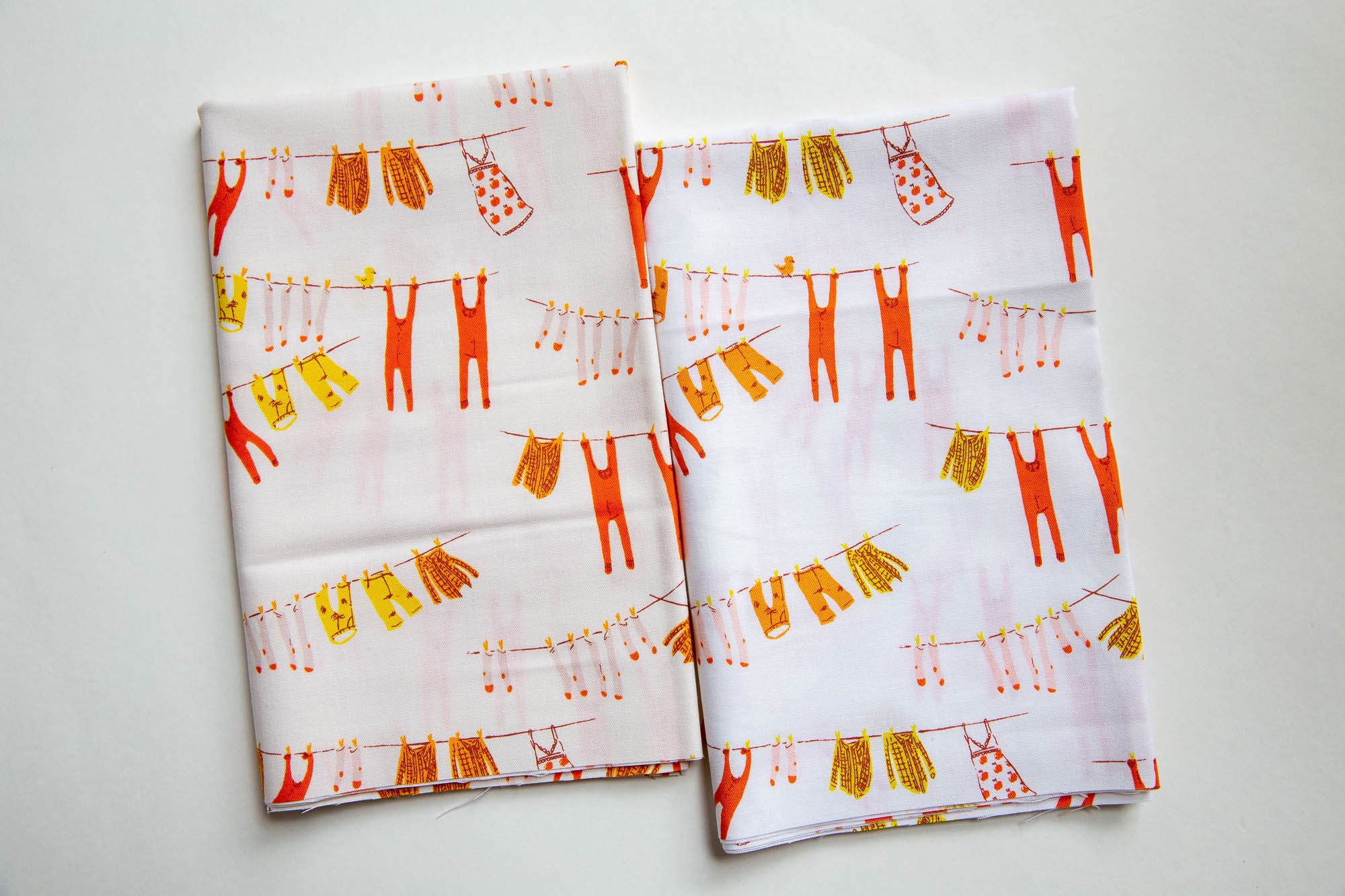 Far Far Away 3 Laundry in Ivory, Heather Ross, 52755-7