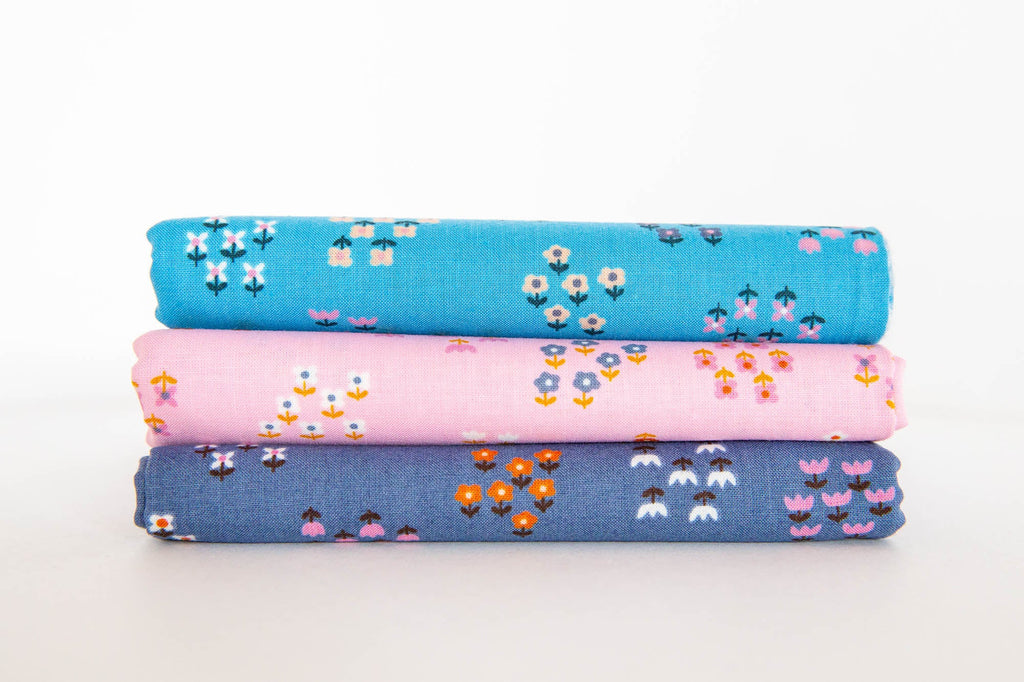 Tarrytown Little Flowers in Bright Blue, Kimberly Kight, Ruby Star Society, RS3021-12