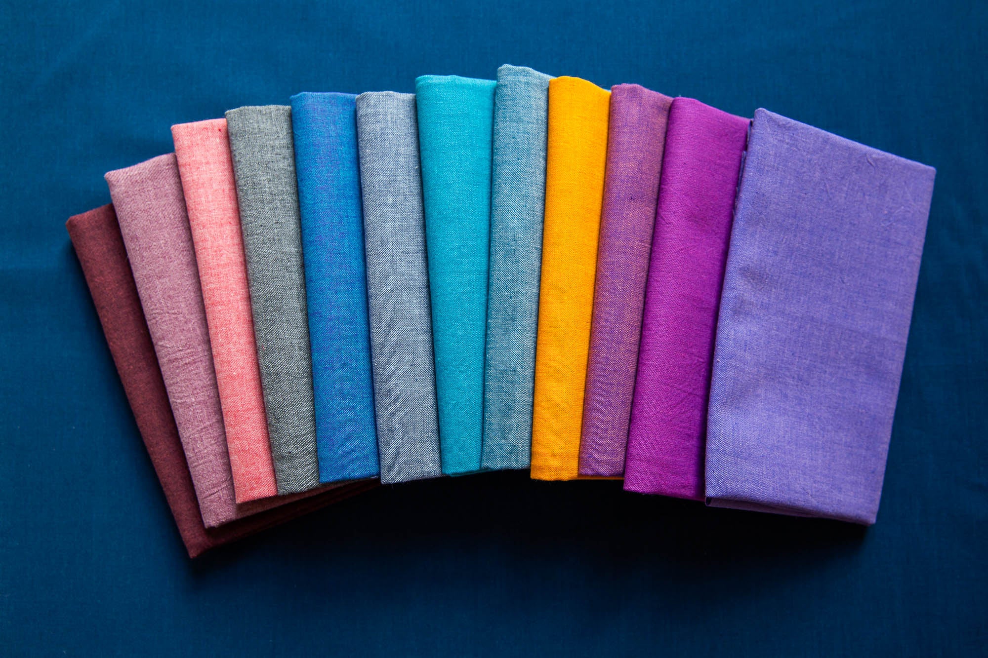 Fall 2022 Mini Series Sew Along Bundle, 13 Pieces (Includes Background Fabric), 100% Cotton