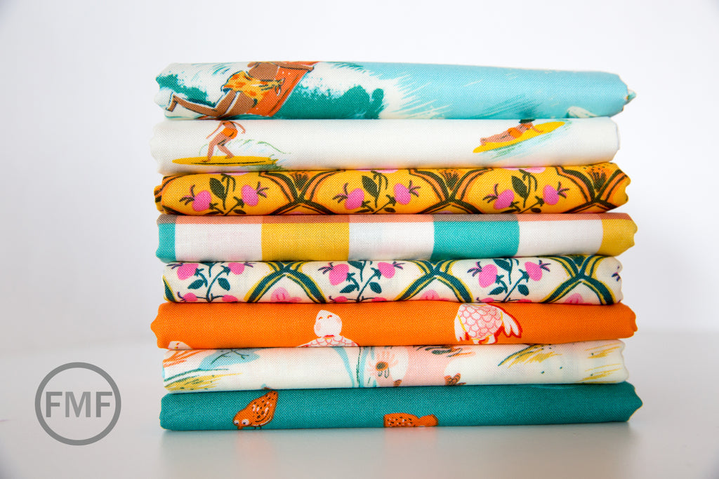 Malibu Sea Turtles in Orange, Heather Ross, 52150-15