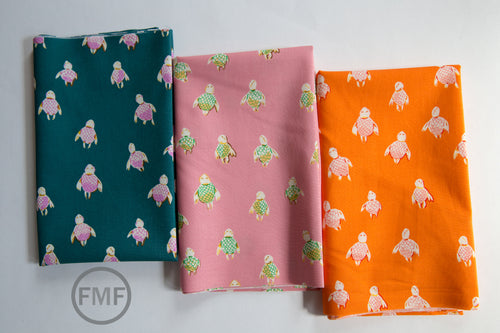 Malibu Sea Turtles in Orange, Heather Ross, 52150-15