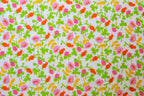 Briar Rose KNIT Calico in Pink, Heather Ross, Jersey Cotton Knit Fabric, 37027J-6