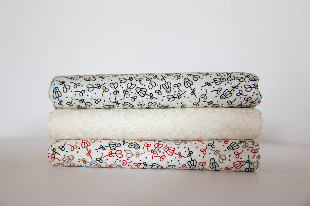 Print Shop Camera Ready Bundle, 3 Pieces, Sweetwater, Moda Fabrics, 5747