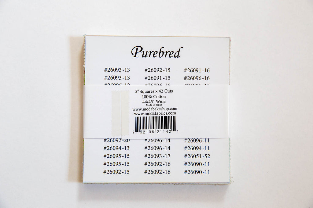 Purebred Charm Pack, Erin Michael, 26090PP