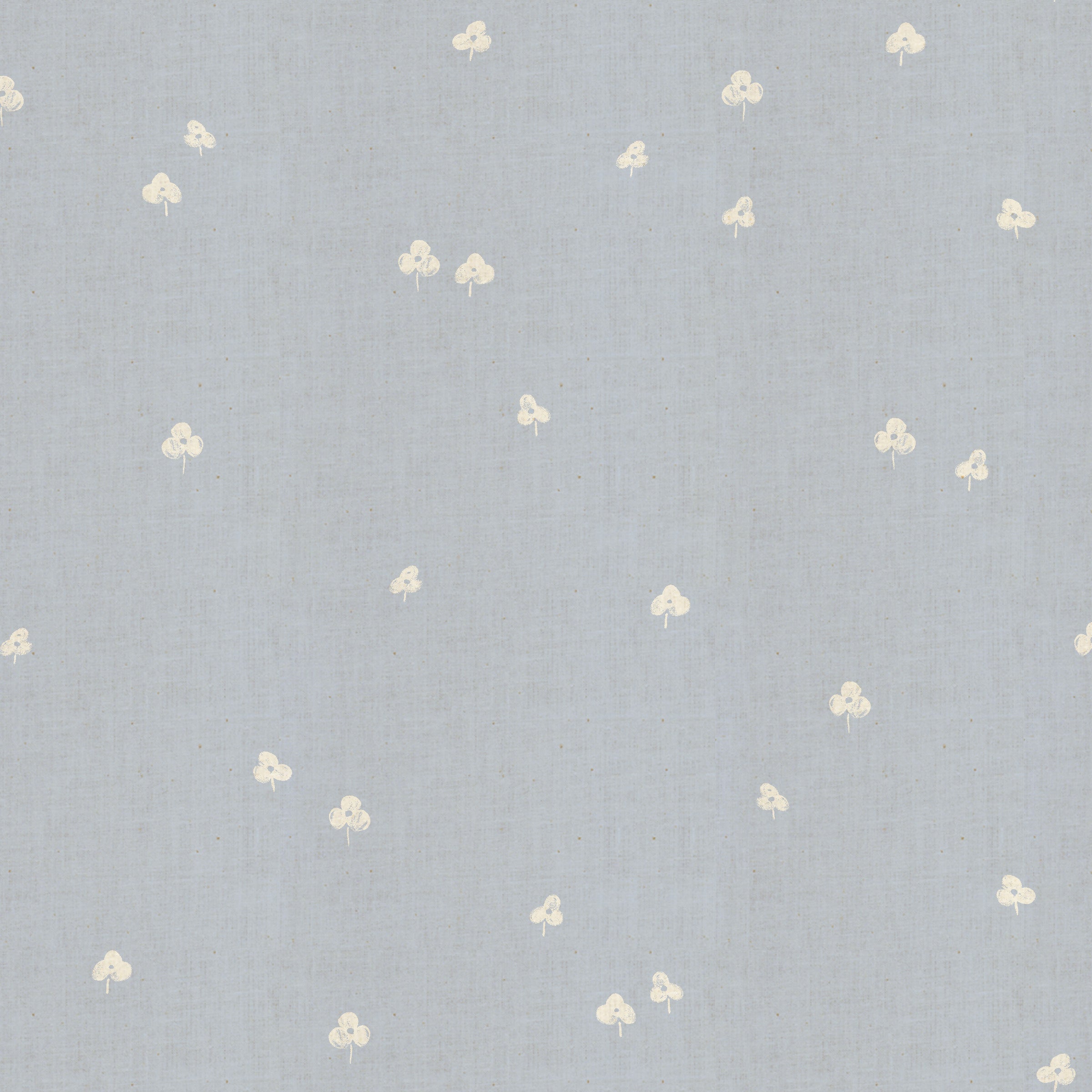 Clover and Over in Narwhal, Cotton+Steel Basics, CS105-NA1U